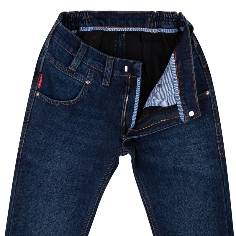 Thermo Regular-Fit Jeans aus Stretch-Denim 
