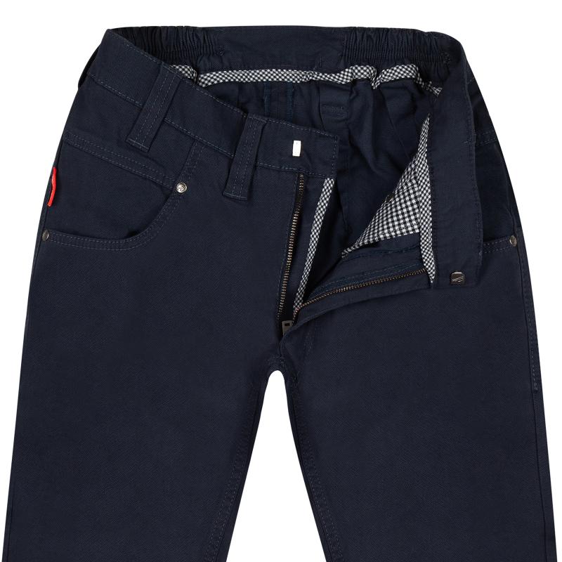 Chino Hose Slim-Fit mit edler Weboptik 