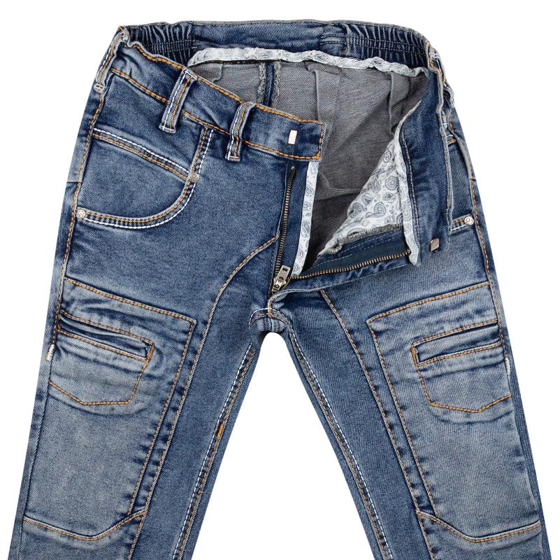 Designer Slim-Fit Jeans aus Stretch-Denim 54