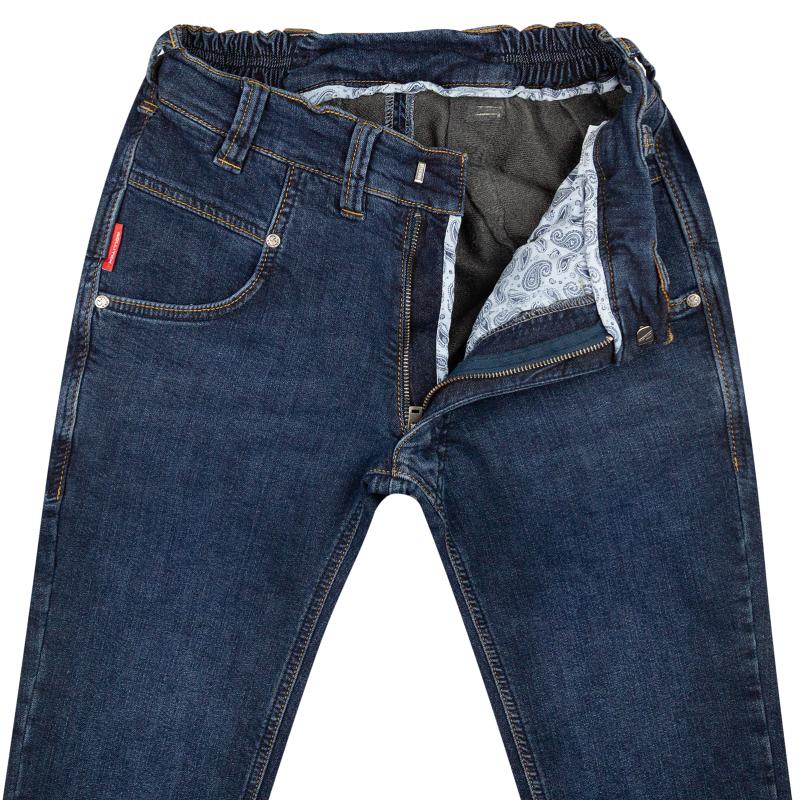 Slim-Fit Cozy-Thermo Stretch-Jeans 