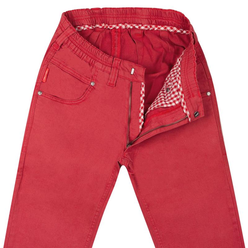 Schlupf Stretch-Jeans Regular Fit 