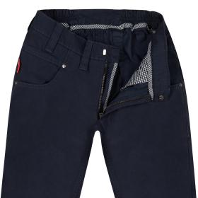 Chino Hose Slim-Fit mit edler Weboptik 
