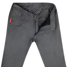 REGULAR-FIT BUSINESS-HOSE AUS WOLL-MIX 