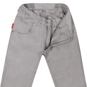 Slim-Fit Hose aus Leinen 