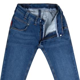 Slim-Fit Jeans aus Jogg-Denim 42