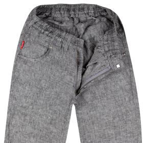 Schlupf-Hose aus reinem Leinen 
