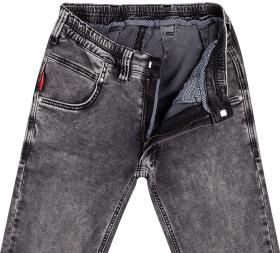 Schlupf Stretch-Jeans Regular Fit 