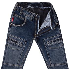 Designer Slim-Fit Jeans aus Stretch-Denim 46