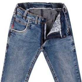 Designer Regular-Fit Jeans aus Stretch-Denim 50